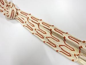未使用品　正絹　手組帯締め